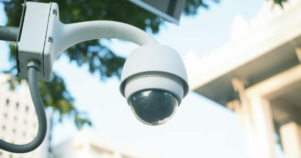 Sistema de seguridad CCTV Con cámaras de vigilancia 360 grados para exterior
